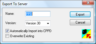 Export PPD using TCPIP